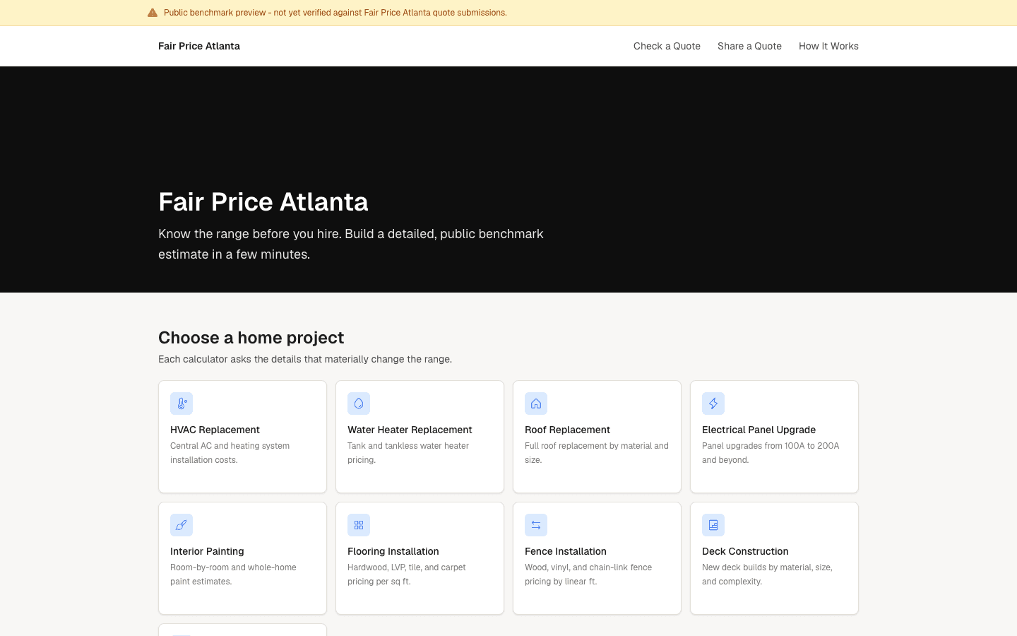 Fair Price Atlanta